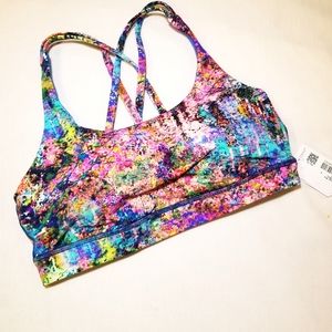 Lululemon Energy Bra Sports Bra ❤🧡💛💚💙💜